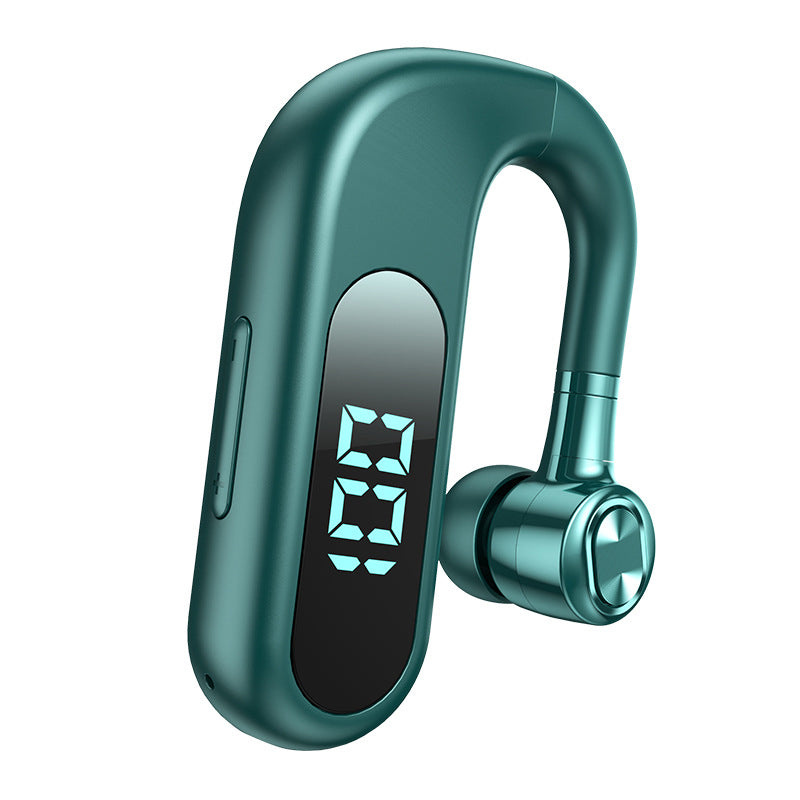 V13 Business Single Ear Earhook Wireless Bluetooth 5.2 Headset Hands-free Earphone with Smart Digital Display V13 Business Single Ear Earhook Wireless Bluetooth 5.2 Headset Hands-free Earphone with Smart Digital Display